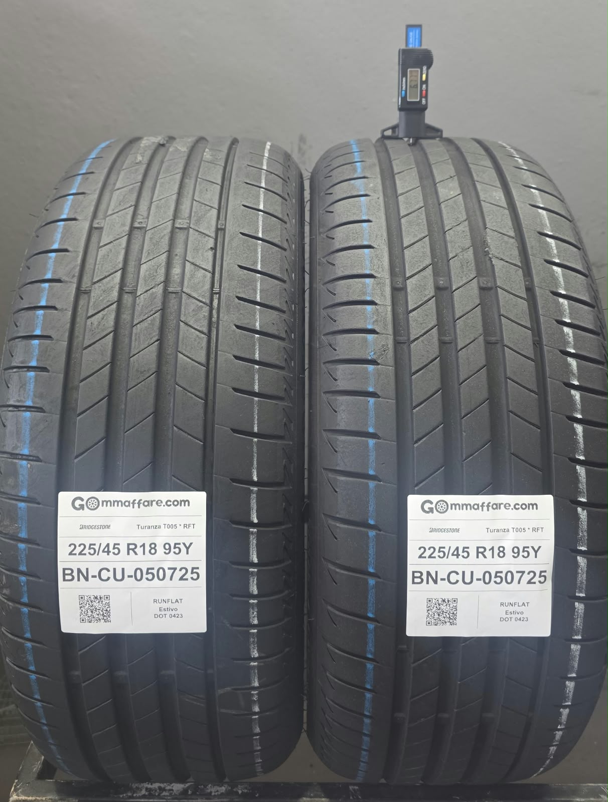 Bridgestone Turanza T005 * RFT 225/45 R18